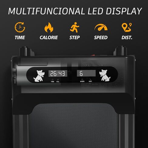 Dog Treadmill for Small Medium Dog, Pet Dog Running Machine Exercise Training Dogs with Remote Control, Indoor Dog Pacer with Pre-Set Exercise Program in Saudi Arabia