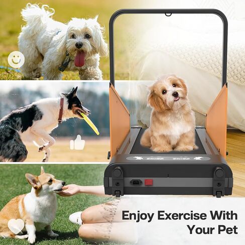 Dog Treadmill for Small Medium Dog, Pet Dog Running Machine Exercise Training Dogs with Remote Control, Indoor Dog Pacer with Pre-Set Exercise Program in Saudi Arabia