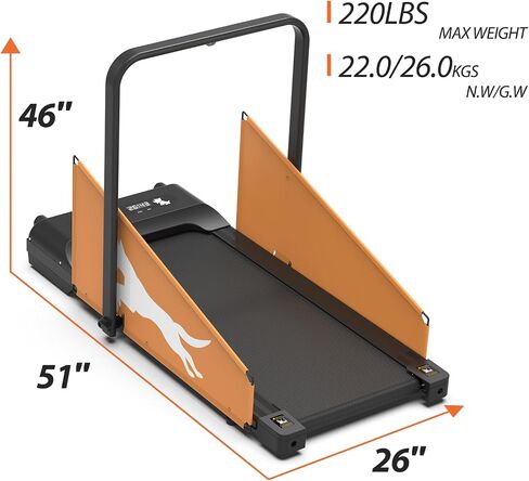 Dog Treadmill for Small Medium Dog, Pet Dog Running Machine Exercise Training Dogs with Remote Control, Indoor Dog Pacer with Pre-Set Exercise Program in Saudi Arabia