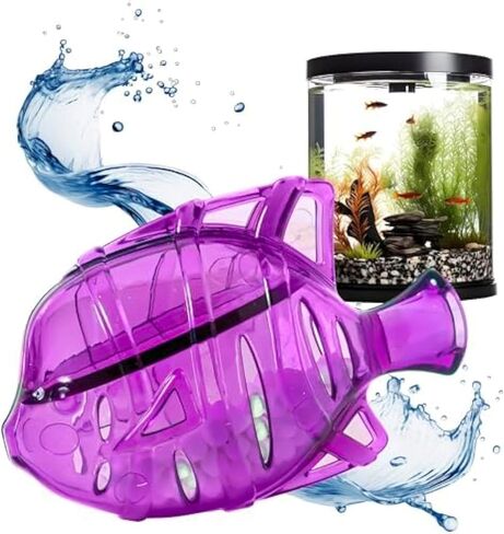 Aquarium Water Clarifier | Clear Cloudy Fish Tank Water Treatment, Safe for Freshwater & Saltwater Fish and Plants - Purple, 1 Pack in Saudi Arabia