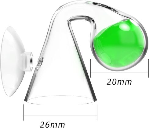 FZone Aquatic CO2 Glass Drop Checker PH Momitor for Aquarium Plant Fish Tank Kit CO2 KIT in Kuwait