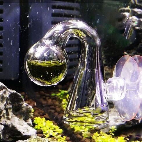 FZone Aquatic CO2 Glass Drop Checker PH Momitor for Aquarium Plant Fish Tank Kit CO2 KIT in Kuwait