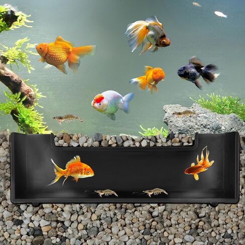 Shrimp Cave Aquarium Tunnel, Shrimp Hides for Aquarium, Corner Aquarium Cave, Corner Fish Tank Decorations, Shrimp Tank Accessories, Fish Hideout for Aquarium Decor, Fish Cave for Aquarium Hideout in Saudi Arabia