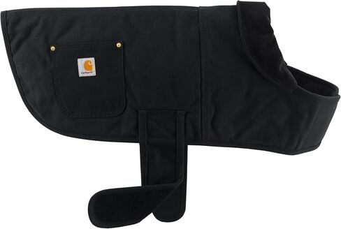 Carhartt Firm Duck Insulated Dog Chore Coat Black, Large in Saudi Arabia