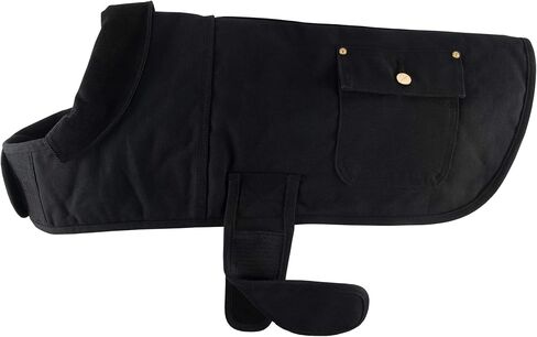 Carhartt Firm Duck Insulated Dog Chore Coat Black, Large in Saudi Arabia