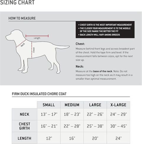 Carhartt Firm Duck Insulated Dog Chore Coat Black, Large in Saudi Arabia