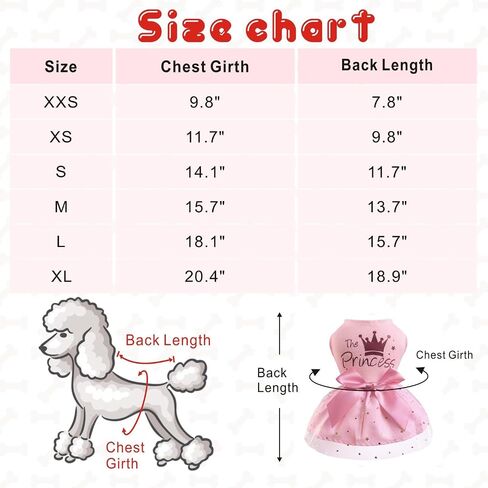 Idepet Princess Dog Dress Tulle Puppy Skirt Pet Apparel Dog Tutu with Bowknot,Birthday Dresses Daisy Sleeveless Holiday Clothes for Small Dogs Girls and Cats, Small in Saudi Arabia