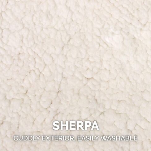 Furhaven XS to SM Dog Hat, Washable & Cozy - Sherpa Flex-Fit Polar Bear Dog Hat Costume - Cream, Extra Small to Small in Saudi Arabia