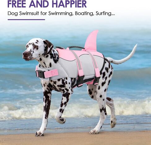 Bess Bridal Dog Life Jacket - Shark Safety Vest for Swimming & Boating in Kuwait