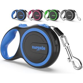 Emperor Pets 26 ft Retractable Leash - Heavy Duty, Up to 110lb, for Large & Medium Dogs - GY26