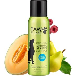 Pawfume Premium Grooming Spray Dog Spray Homepume for Dogs - Cogne Cologne Sprays Long Elming Cog - Pray Dog Prays Long Longe After Bath- Dog Doodorizing (الشريط الأزرق)