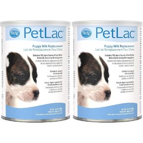 Pet-Ag PetLac Powder for Puppies - 10.5 oz - Puppy Milk Replacement Powder for Puppies Newborn to Six Weeks Old - Easy to Digest