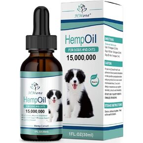 (2 Pack) Max Potency Hemp Oil for Dogs & Cats - Help Anxiety Stress Pain Inflammation Arthritis Aggressive Relax Sleep Allergies Seizures Relief - Treats Chews Joint & Hip - Organic Pet Calming Drops