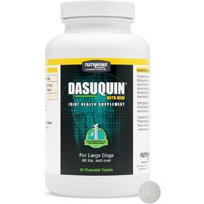 Nutramax Laboratories Dasuquin with MSM Joint Health Supplement for Large Dogs - With Glucosamine, MSM, Chondroitin, ASU, Boswellia Serrata Extract, and Green Tea Extract, 150 Chewable Tablets
