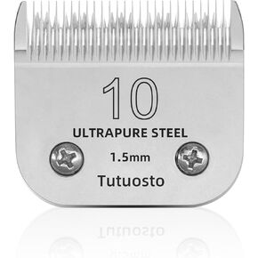 10# Clipper Blades Pet Grooming Clipper Replacement Blades Detachable Blade Compatible with andis/wahl/Oster Dog Clippers