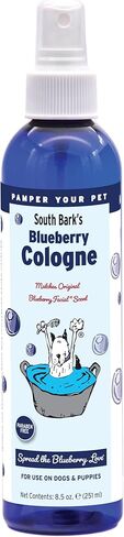 South Bark's Blueberry Dog Cologne 8.5 Oz. | عطر الكلب طويل الأمد | رذاذ الروائح الكريهة | نفس الرائحة مثل Blueberry Facial® الشهير in Kuwait