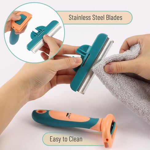 Mr. Pen- Pet Grooming Brush, Dog Brush for Shedding, Dog Shedding Brush, Dog Deshedding Brush, Deshedding Tool, Dog Deshedding Tool, Dog Undercoat Brush for Dogs, Dog Hair Brush Shedding in Saudi Arabia