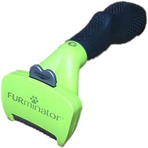 FURminator Small Dog Undercoat deShedding Tool, Short Hair, Reduces Loose Hair from Shedding in Kuwait