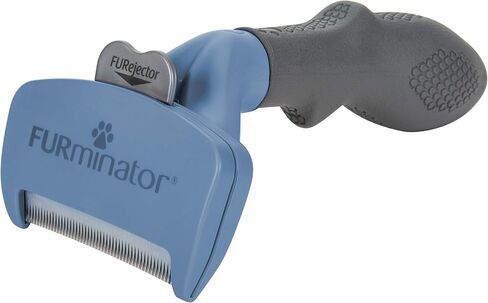FURminator Small Dog Undercoat deShedding Tool, Short Hair, Reduces Loose Hair from Shedding in Kuwait