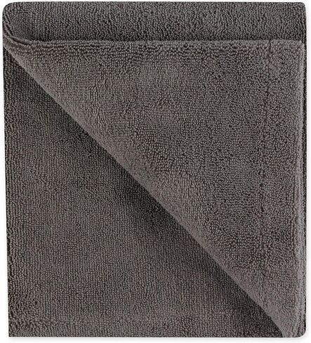 Bone Dry Pet Grooming Towel Collection Absorbent Microfiber X-Large, 41x23.5", Embroidered Gray in Kuwait