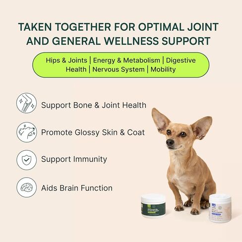 Wuffes Hip and Joint Supplement for Large Breeds and 23-in-1 Multivitamin Bundle in Kuwait