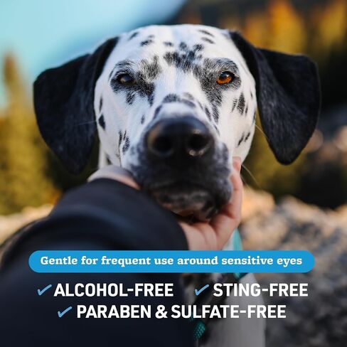 Veterinary Formula Smart Coat Complex Tear Stain Wipes for Dogs & Cats, 100 ct – Gently Wipe Away Debris and Clean Stains Around The Eyes of Pets, Fragrance-Free and Pre-Saturated in Saudi Arabia