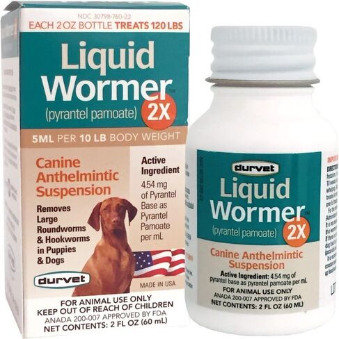 Durvet 2X Liquid Wormer, 2-Ounce in Saudi Arabia