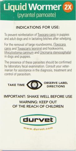 Durvet 2X Liquid Wormer, 2-Ounce in Saudi Arabia