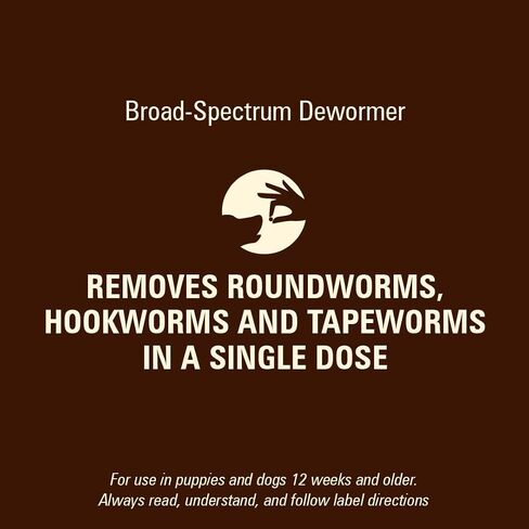 SENTRY PET Care SENTRY Worm X Plus 7 Way DeWormer Large Dogs (6 Count) Package May Vary in Saudi Arabia