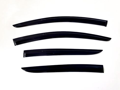 4Pcs Window Visors Vent Deflectors for Acura MDX 2014-2021 Rain Guards Shade in Saudi Arabia