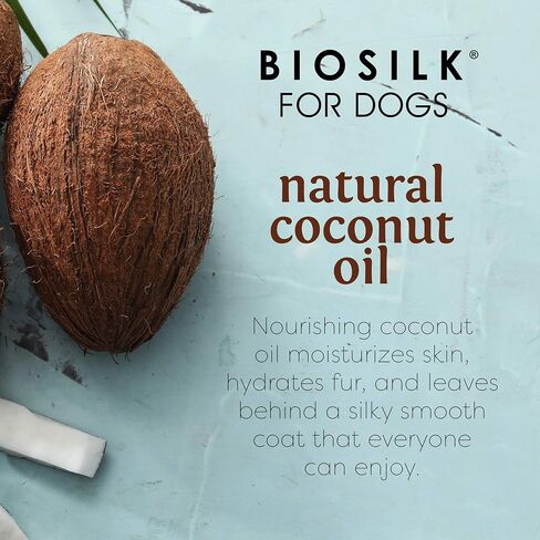 BioSilk حرير تكييف تكييف رذاذ منفصل للكلاب مع زيت جوز الهند الطبيعي - الكلب مكيف الشعر detangler الكلاب للكلاب ، وإلغاء الاستمالة لوازم ، 7 فلوريدا أوقية in Kuwait