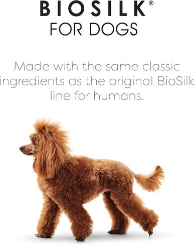 BioSilk حرير تكييف تكييف رذاذ منفصل للكلاب مع زيت جوز الهند الطبيعي - الكلب مكيف الشعر detangler الكلاب للكلاب ، وإلغاء الاستمالة لوازم ، 7 فلوريدا أوقية in Kuwait