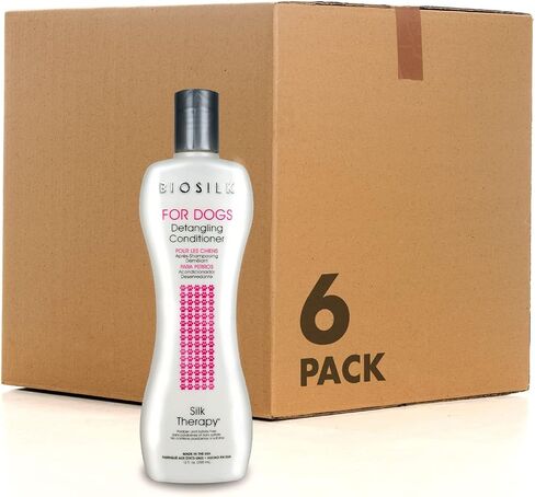 BioSilk for Dogs Silk Therapy Detangling Conditioner, 12 Fl Oz in Saudi Arabia