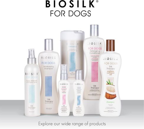 BioSilk for Dogs Silk Therapy Detangling Conditioner, 12 Fl Oz in Saudi Arabia