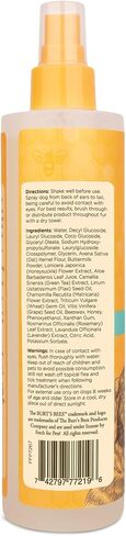 Burt's Bees for Pets Itch Soothing Spray with Honeysuckle, 95% Natural Origin Formulas, Dog Spray for Itchy Dogs, Dog Spray Itchy Skin Relief, 10oz in Saudi Arabia