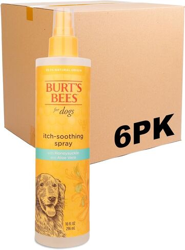 Burt's Bees for Pets Itch Soothing Spray with Honeysuckle, 95% Natural Origin Formulas, Dog Spray for Itchy Dogs, Dog Spray Itchy Skin Relief, 10oz in Kuwait