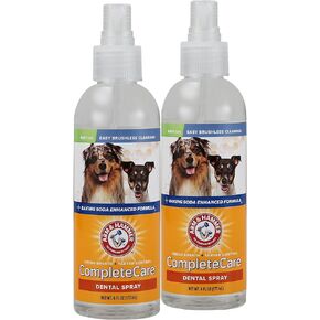 Arm & Hammer for Pets Fresh Breath Dental Spray for Dogs | Easy and Effective Way to Reduce Plaque & Tartar Buildup Without Brushing, 4 Ounces - 24 Pack, Mint Flavor
