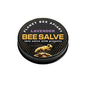 LAVENDER Hand Salve, Skin Care, Healing Balm, Dry Skin Salve with Beeswax and Propolis, Skin Repair, Moisturizer, All Natural, Planet Bee Apiary LAVENDER BEE SALVE 1 Ounce (Pack of 1)