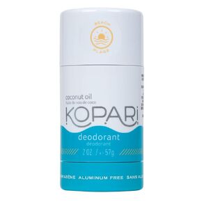 Kopari Aluminum Free Coconut Deodorant, Non Toxic & Clean Plant-Based, No Aluminum, Parabens or Baking Soda, Long Lasting Protection, Original 2 Pack