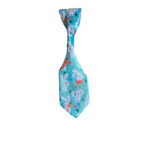 تربى ذوي الياقات البيضاء عيد الفصح | ألوان الباستيل وتصميمات Easter Egg & Bunny | upcycled من Human Neckties | 4 أحجام (صغيرة 6 بوصات ، الأرانب على الأخضر)