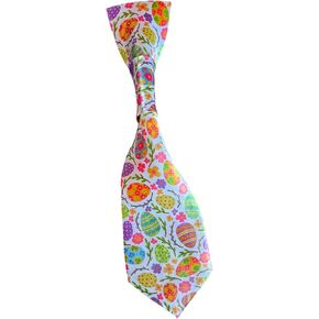 تربى ذوي الياقات البيضاء عيد الفصح | ألوان الباستيل وتصميمات Easter Egg & Bunny | upcycled من Human Neckties | 4 أحجام (صغيرة 6 بوصات ، الأرانب على الأخضر) in Kuwait