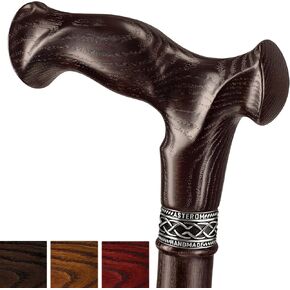 Asterom Walking Cane for Men & Women - Handmade, Ergonomic, Wooden Canes - Cool Walking Sticks for Seniors, FSA/HSA Eligible