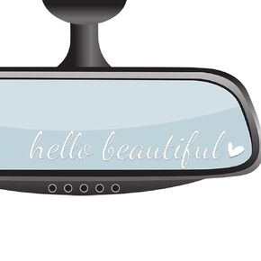 4 x You Are Amazing Rearview Mirror Decal,Car Decal For Women,Rear View Mirror Sticker,Car Window Decal,Vanity Mirror Decal,Affirmation Sticker,Water Bottle Sticker,Car Mirror Sticker,Tumblers Sticker