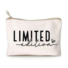 God Says You Are Cosmetic Bag, Christian Makeup Bag Bible Verse Floral Bible Verse Makeup Case for Women, Inspirational Cosmetic Bag, Sister Gifts, Affirmations Gifts (God says you are...)