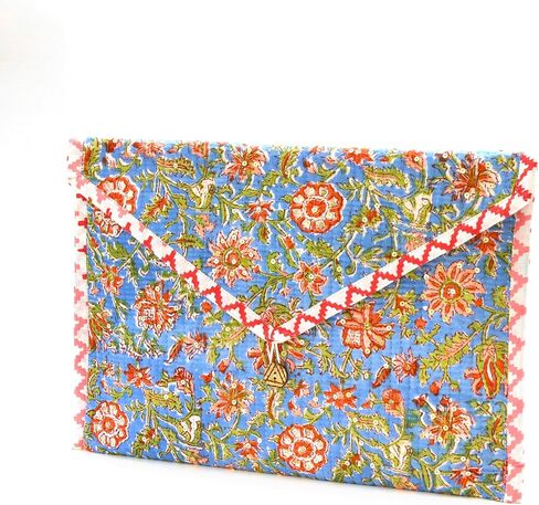 Handmade Laptop and Tablet Sleeve for Women, 13-14 Inch Laptop Sleeve for Women. Laptops and Tablets, Slim & Lightweight Cover with Padded Interior, Perfect for Work, Travel, and Office, College Student Gifts for Christmas, Laptop Cover, MacBook Pro 14 In in Saudi Arabia