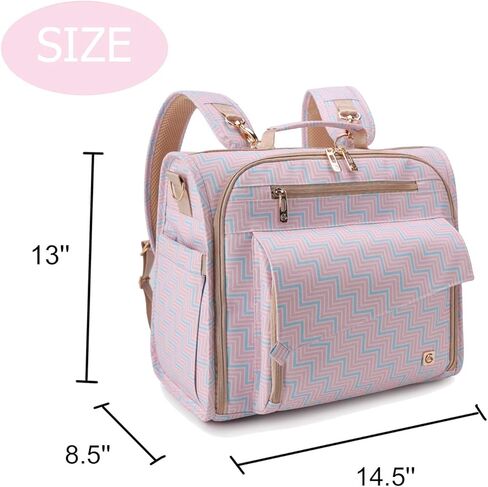 ALLCAMP Diaper Bag Large, Support Baby Stroller, Converted Into a Tote Bag in Kuwait