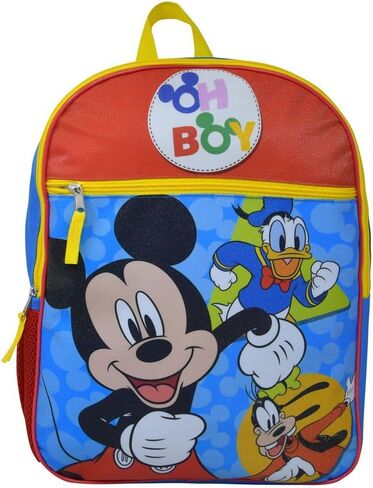 Disney Stitch 3D 10 Inches Mini Deluxe Backpack with 1 Front pocket in Saudi Arabia
