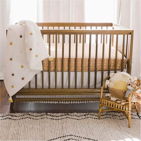 Crane Baby Safari Animal Crib Sheet, Fitted Crib Sheets, 28x52 Standard Size Crib Sheets, Cotton Nursery Bedding, Safari Nursery Decor, Safari Crib Sheets, Crib Sheets Cotton in Saudi Arabia