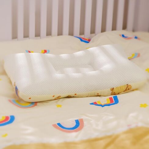 Unisex Pillow Airmesh Breathable Cool 100% Cotton,Portable, Car and Travel Pillow, Control Sweat, MultiFunctual Small Pillow, Decor Pillows (Teddy Design) in Saudi Arabia