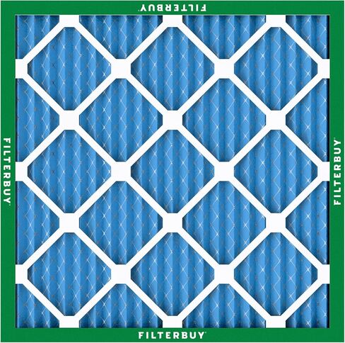 Filterbuy 18x20x1 Air Filter MERV 13 Optimal Defense (4-Pack), Pleated HVAC AC Furnace Air Filters Replacement (Actual Size: 17.50 x 19.50 x 0.75 Inches) in Saudi Arabia